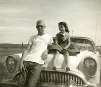 Phil & sister Linda - 1954