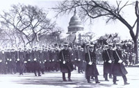 Phil with USNA 4th Battalion JFK's Inaugural Parade